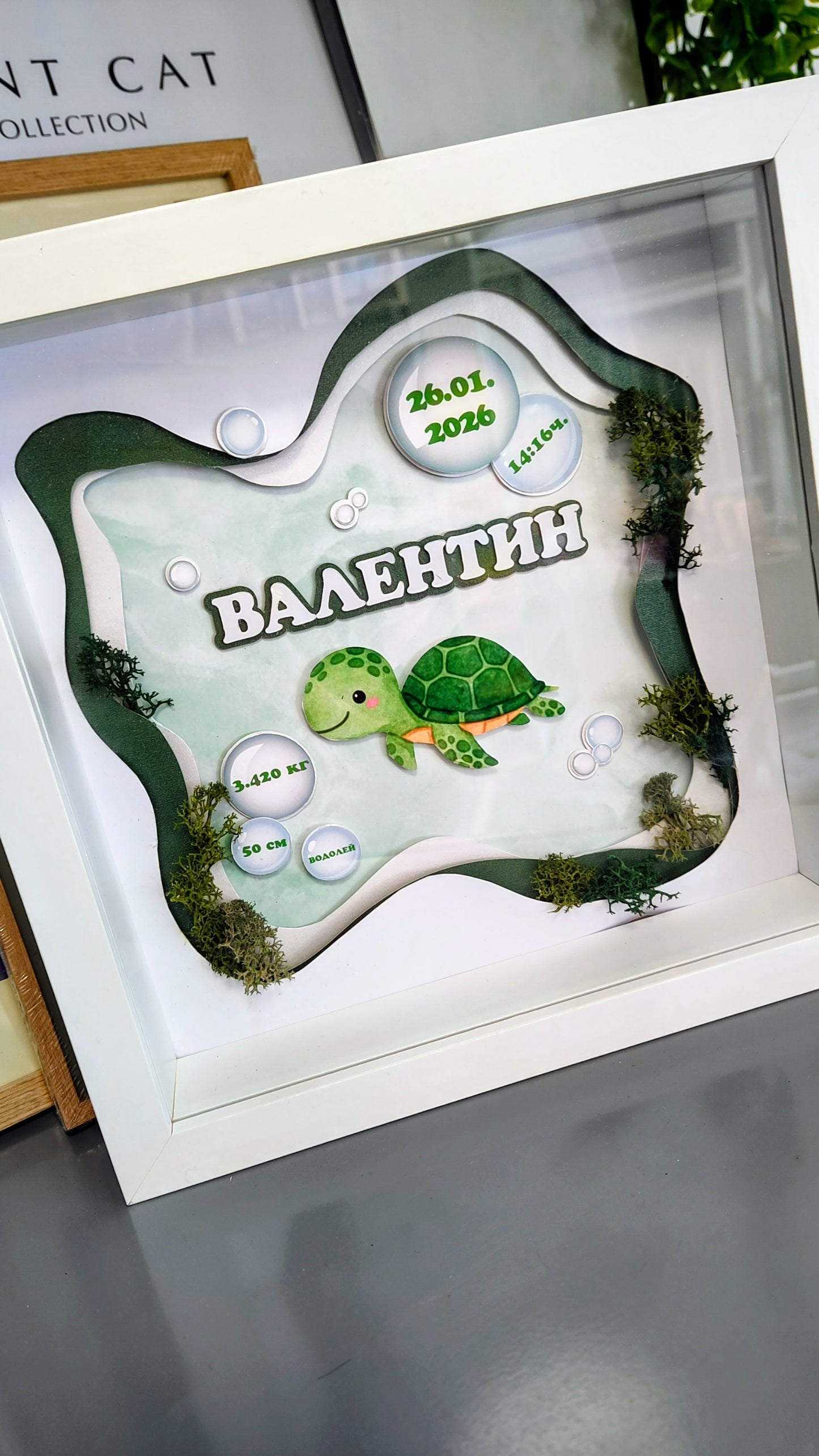 Колаж в рамка 3D