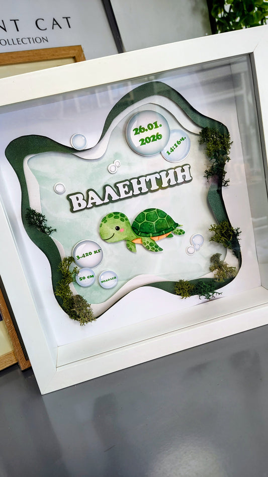 Колаж в рамка 3D