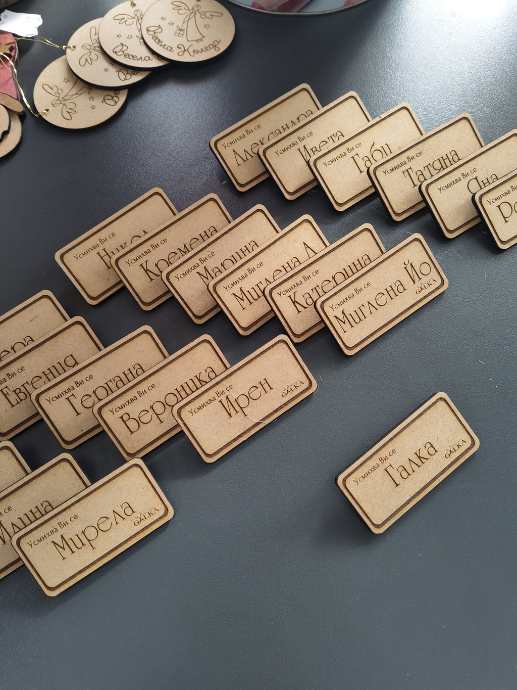 Табелки, значки, баджове.