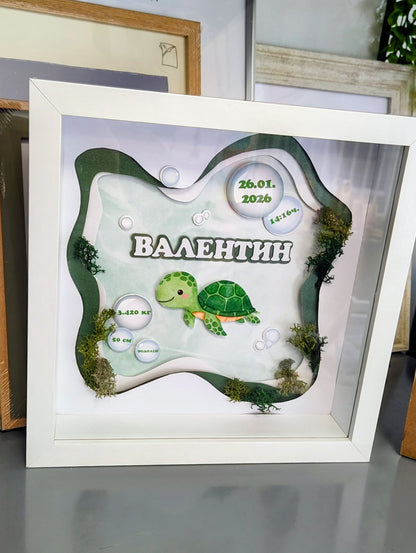 Колаж в рамка 3D
